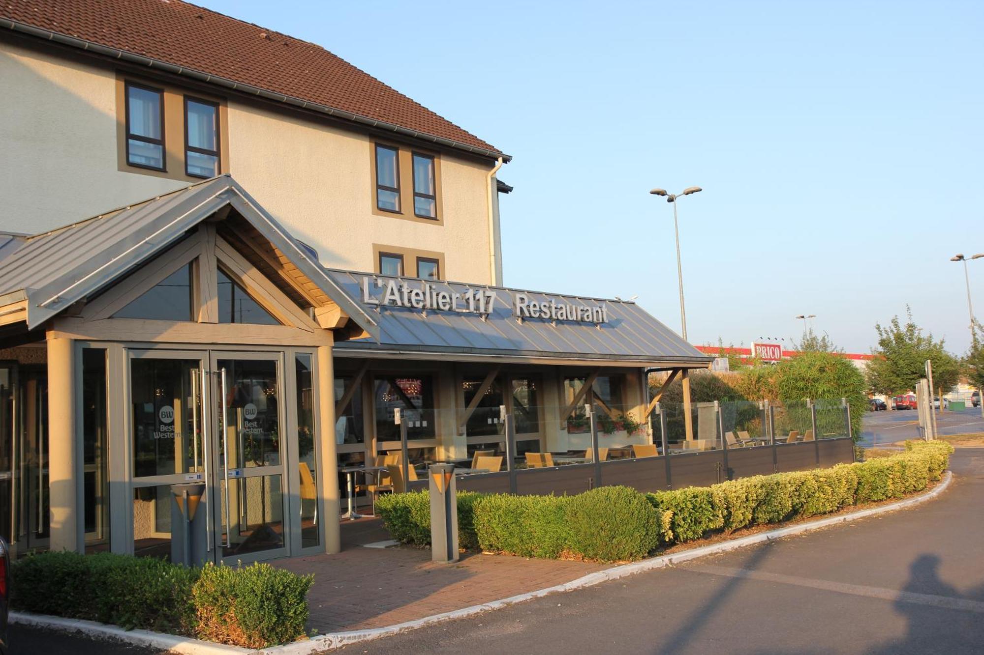 Best Western L'Atelier 117 Maubeuge Exterior photo