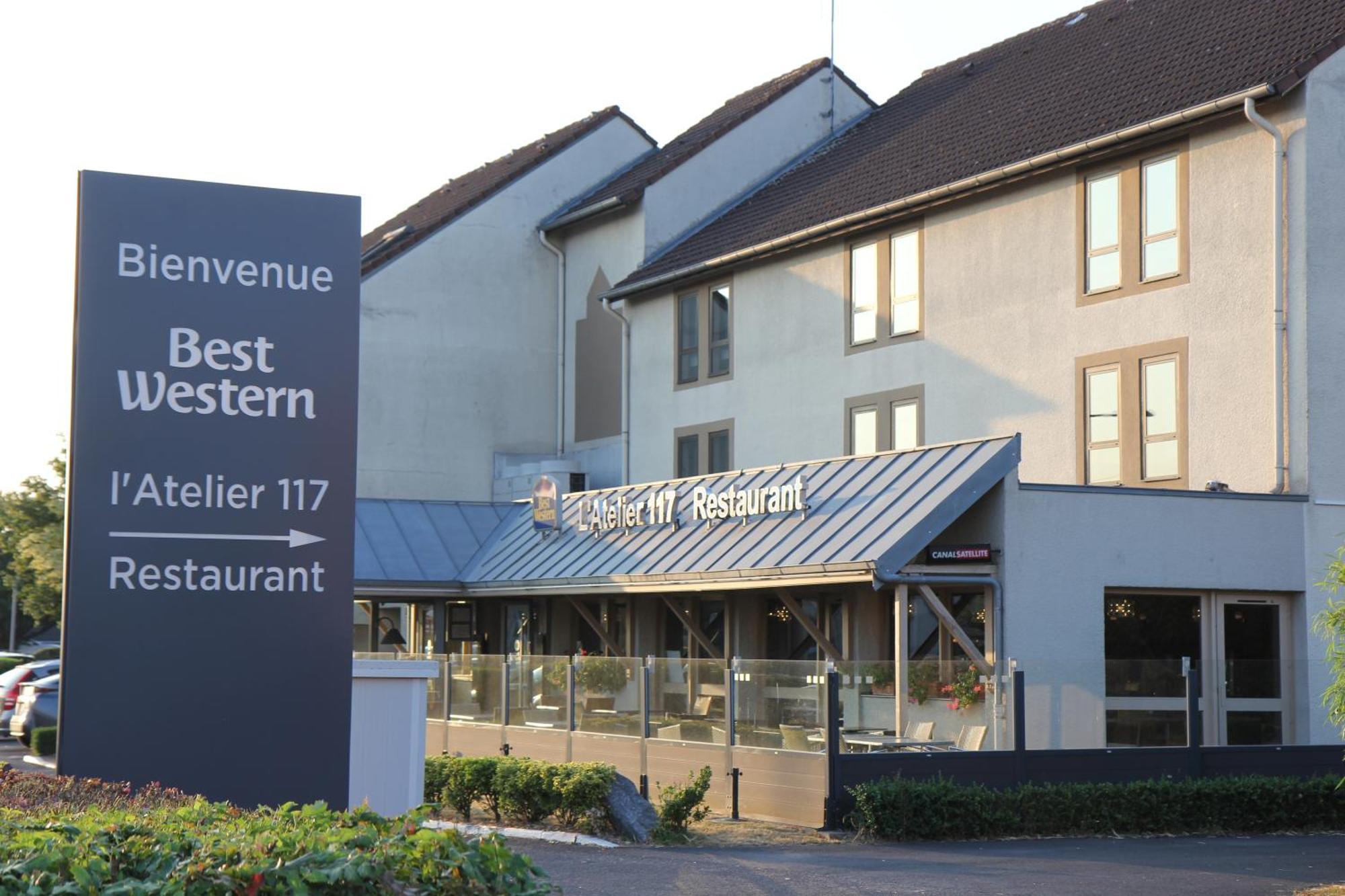 Best Western L'Atelier 117 Maubeuge Exterior photo